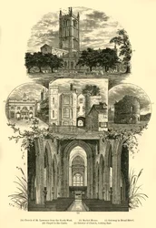 Utsikt i Ludlow, 1898.