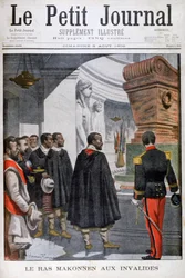 Besøk av Ras Makonnen til Les Invalides i Paris, 1902