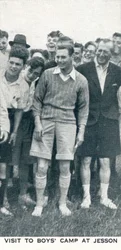 Besøk på Boys Camp på Jesson, c1935 1937