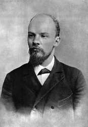 Vladimir Ulyanov Lenin, russisk bolsjevikrevolusjonær, St Petersburg, Russland, februar 1897