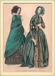 Walking & Public Promenade kjoler, c1800-tallet.