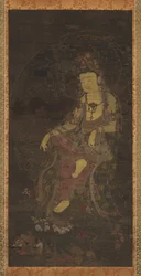Vannmåne Avalokiteshvara , første halvdel av 1300-tallet.