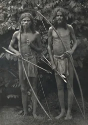 Wedda med pil og bue, 1926