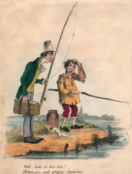 Vel, Jack biter de Iblieve yer, og plagu skarpt også!, tidlig på 1800-tallet.