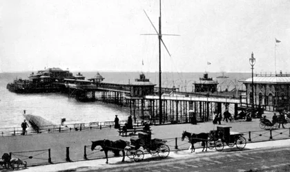 West Pier, Brighton, Sussex, tidlig på 1900-tallet