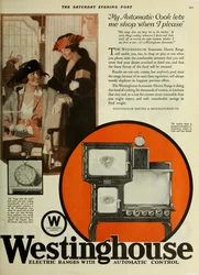 Westinghouse Electric Company, annonsering fra The Saturday Evening Post, ca 1920-1925.