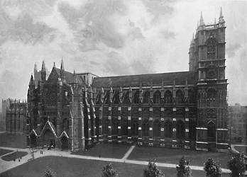 Westminster Abbey, ca 1896