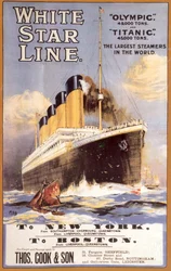 White Star Line. Titanic og Olympic, ca. 1911