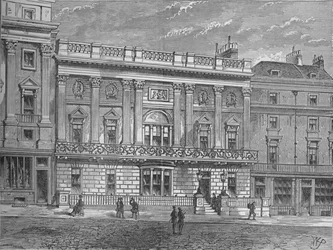 Whites Club, Westminster, London, c1875 1878