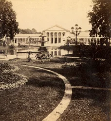 Wiesbaden, Kursaal-plassen, .