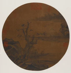Villgås på vei ned til en sandbanke, muligens Ming-dynastiet, 1368-1644.