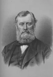 William Edward Forster , britisk industrimann, filantrop og politiker, c1880 1883.
