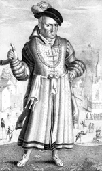 William Sommers, hoffnarr hos Henrik VIII, 1825