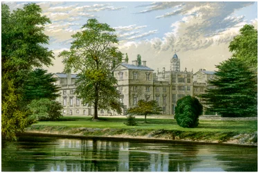 Wilton House, Wiltshire, hjemmet til jarlen av Pembroke og Montgomery, c1880