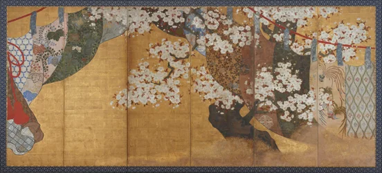 Wind-screen and cherry tree, Edo period, 1615-1868.    1207284   no       norwegian Successfully Translated  Original: Les vendanges a Argenteuil Translat: Les vendanges a Argenteuil 1235866 no norwegian Successfully Translated Original: Sheets of Studies 
