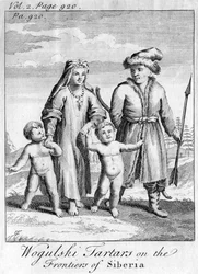 Wokulski-tatarer på Sibirs grenser, c1740