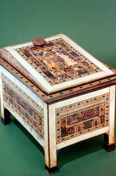 Trekiste fra Tutankhamons grav, 1300-tallet f.Kr