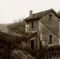 Trekors, Tavannes Tunnel, Verdun, Nord-Frankrike, c1914-c1918
