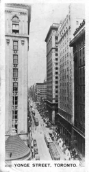 Young Street, Toronto, Canada, ca 1920-tallet