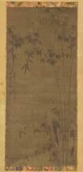 Unge bambuser, Ming- eller Qing-dynastiet, 1600-tallet.