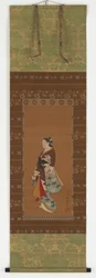 Yujo stående, Edo-periode, 1700-1900-tallet.