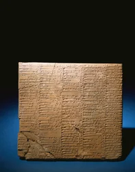 En stor flersøylet Ur III-tavle om spesifisert husdyr til ofring, 2047-2038 f.Kr.