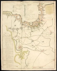 A tinted plan of the siege works. Journal of the siege of Bergen op Zoom, by the French, in 1747; preceded by an account of the state of the French artillery at that time.   1376769   no       norwegian Successfully Translated  Original: Colcha Translat: C