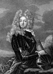 Adrien Maurice, greve av Ayen 1678–1766, 3. hertug av Noailles (gravering)