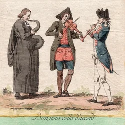 Greit, vi har det bra, Frankrike, ca. 1789 (gravering)