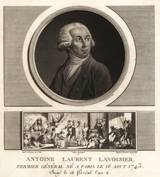 Antoine Laurent Lavoisier , fransk adel og kjemiker