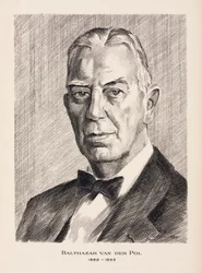 Balthazar van der Pol , nederlandsk elektroingeniør, ca 1930-tallet