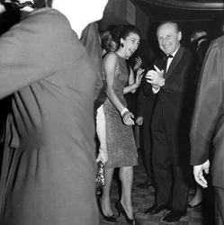 Bourvil på Ye Ye-showet på Olympia