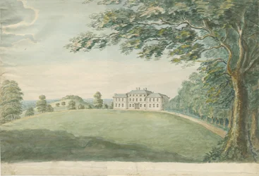 Canwell Hall: akvarellmaleri, nd [?1700-tallet]