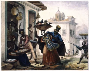 Karnevalsscene i Rio de Janeiro