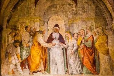 San Salvatore-kirken, Brescia, Lombardia, Italia, Brescia, Lombardia, Italia, Europa (bilde)