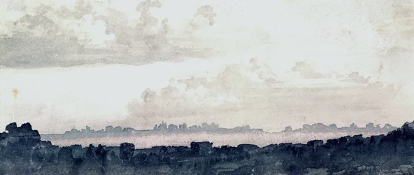 Skystudie av Luke Howard, c 1808-1811