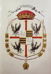 Våpenskjold fra Gonzaga-familien (gravering)