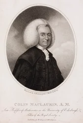 Colin MacLaurin , skotsk matematiker og fysiker, ca 1740-tallet