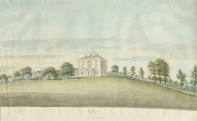 Colton - Bellamore House: akvarellmaling, og [c 1800]