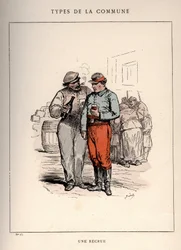 Paris Commune: kostyme fra UNE RECIRUE (15) i "" Les Communeux