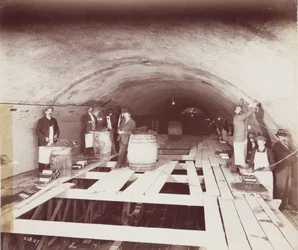 Bygging, tunneler Bygging av Rotherhithe-tunnelen, London