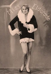 Drag-dronning Hansi Sturm som "Miss Eldorado", ca. 1927 (bilde)