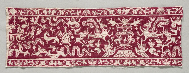 Brodert bånd, 1500-1600-tallet