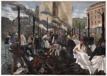 Brann på Bazar de la Charite