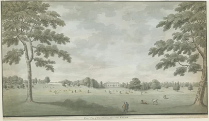 Fisherwick Hall: vannfargemaleri, nd [1786]