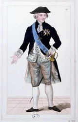 General Lafayette, kommandant for Nasjonalgarden, ca. 1810