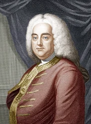 George Frideric Handel (fargegravering)
