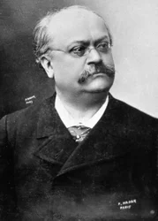 Halvfigurportrett av den franske operettekomponisten Alexandre Charles Lecocq