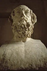 Leder for Homer (marmor)
