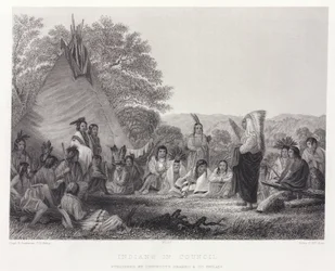 Indianere i Council, Nord-Amerika